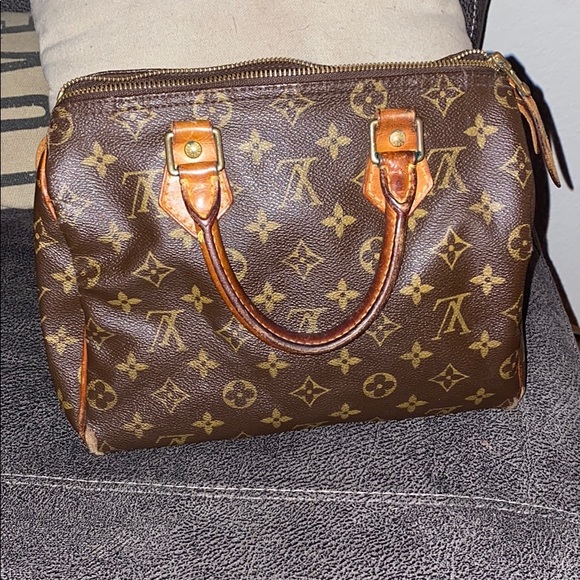 1950 Louis Vuitton speedy 25 VINTAGE - Picture 3 of 5